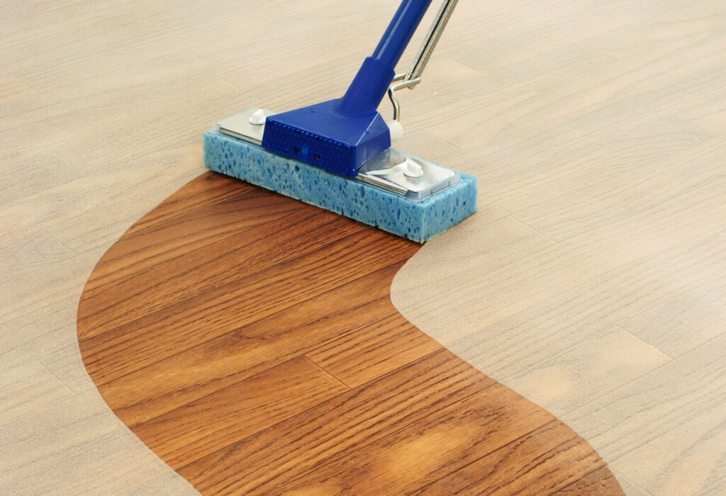 Modern waterproof wood flooring – durable, stylish, and easy to maintain.