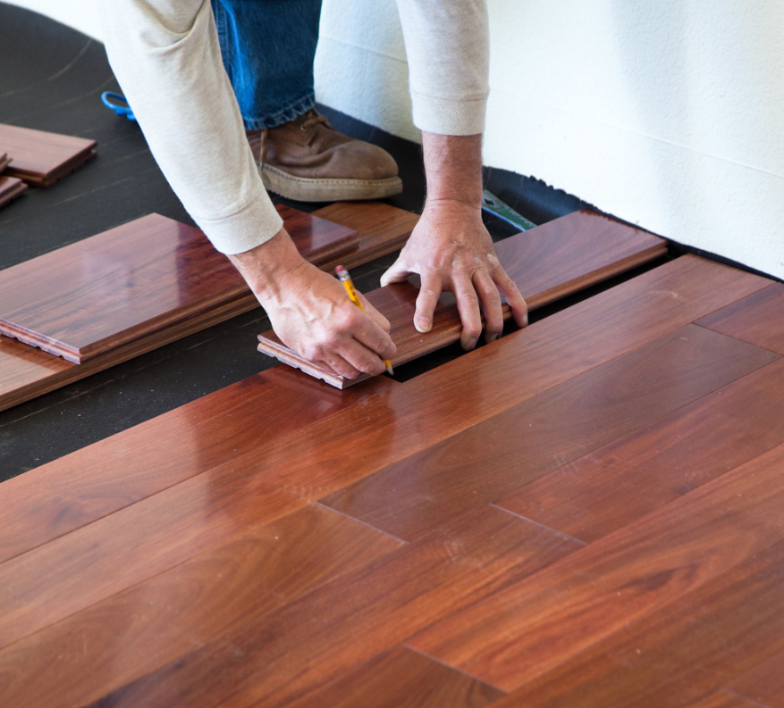Hardwood Flooring Florida with elegant wooden textures enhancing a modern interior design.