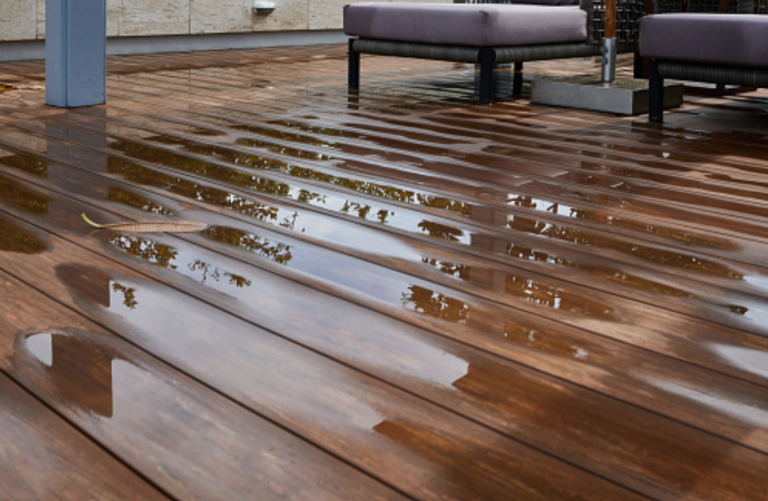 Waterproof flooring installed in a modern Florida home by The Flooring Factory Outlet