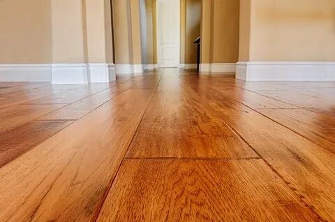 Elegant luxury vinyl plank flooring in a bright, modern living room